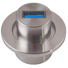KF25 Flange with USB3.0 Feedthroughs Female to Female Welding Version